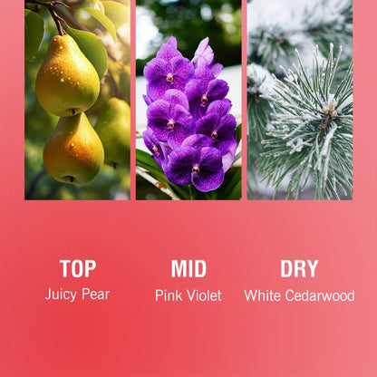 2 Pcs Set Brazilian Body&Hair Fragrance Mist, Enchanting Fresh Floral Body Spray, Long-Lasting, Eau De Parfum Body Spray For Women, Perfect Gifts For Romantic Dates, Luxurious Everyday & Travel Fragrance Party Play Travel Imp