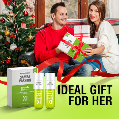 2 Pcs Set Brazilian Body&Hair Fragrance Mist, Enchanting Fresh Solar Body Spray, Long-Lasting, Eau De Parfum Body Spray For Women, Perfect Gifts For Romantic Dates, Luxurious Everyday & Travel Fragrance Party Play Travel Impo