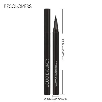 5PCS/Set Smooth Liquid Eyeliner Pen, Waterproof, Long-lasting Makeup, Black, Ultra-fine Pen Tip,Create A Charming Eye Makeup