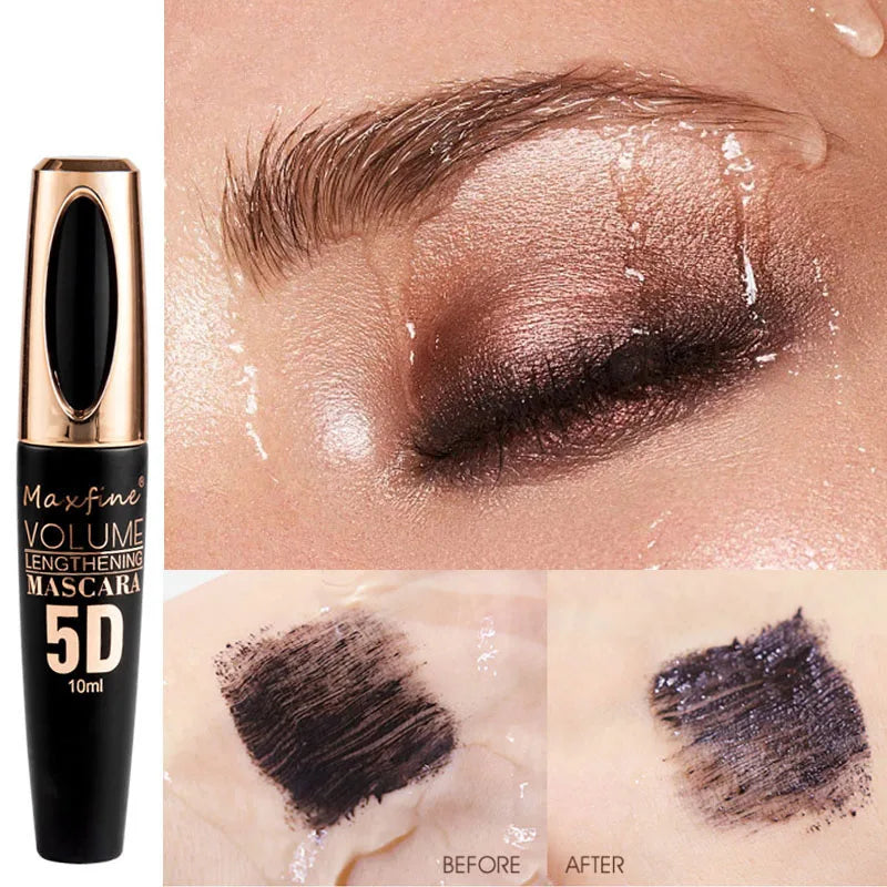 5D Three Dimensional Eye Black Waterproof Not Easy To Smudge Durable Thick And Curly