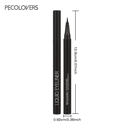 5PCS/Set Smooth Liquid Eyeliner Pen, Waterproof, Long-lasting Makeup, Black, Ultra-fine Pen Tip,Create A Charming Eye Makeup