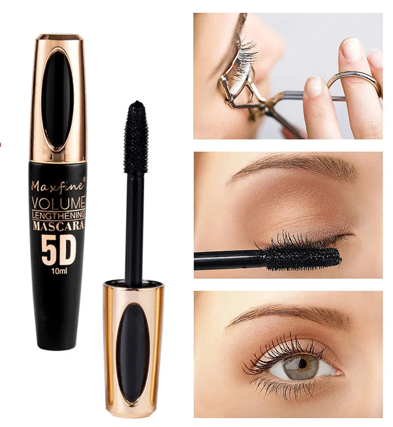 5D Three Dimensional Eye Black Waterproof Not Easy To Smudge Durable Thick And Curly