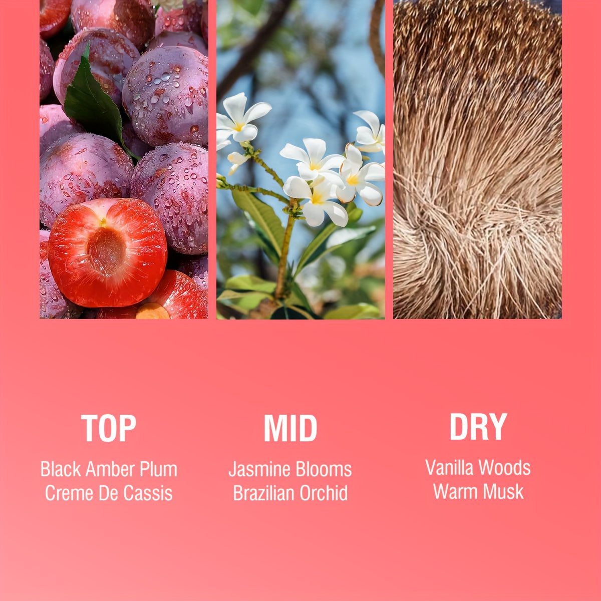 2 Pcs Set Brazilian Body&Hair Fragrance Mist, Enchanting Warm Floral Body Spray, Long-Lasting, Eau De Parfum Body Spray For Women, Perfect Gifts For Romantic Dates, Luxurious Everyday & Travel Fragrance Party Play Travel Impo